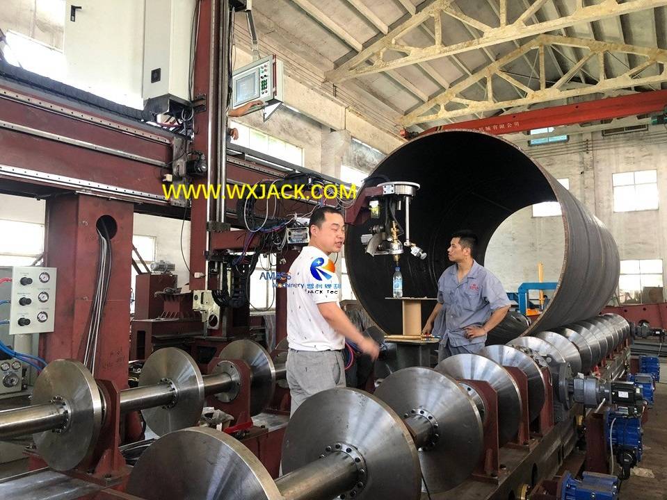 Large 7 axis CNC Pipe Cutting Machine