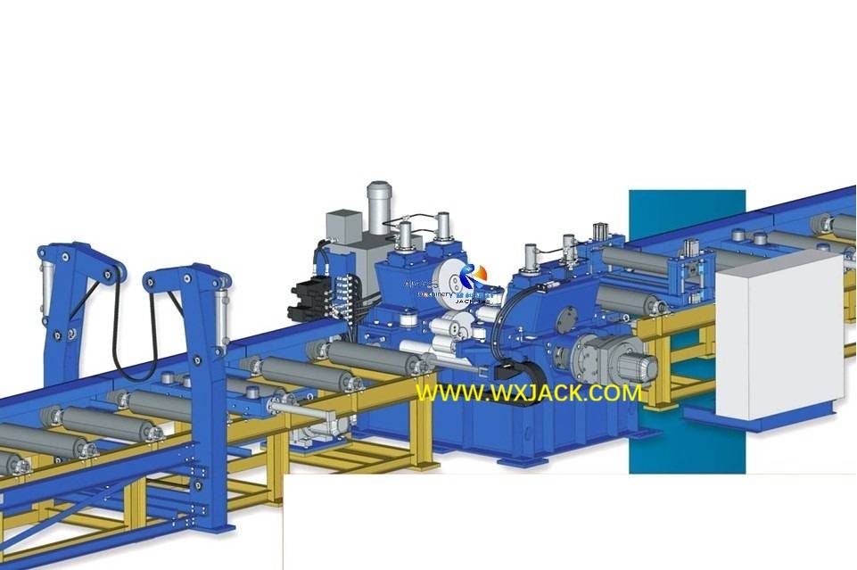 H Beam Flange Edge Rounding Machine