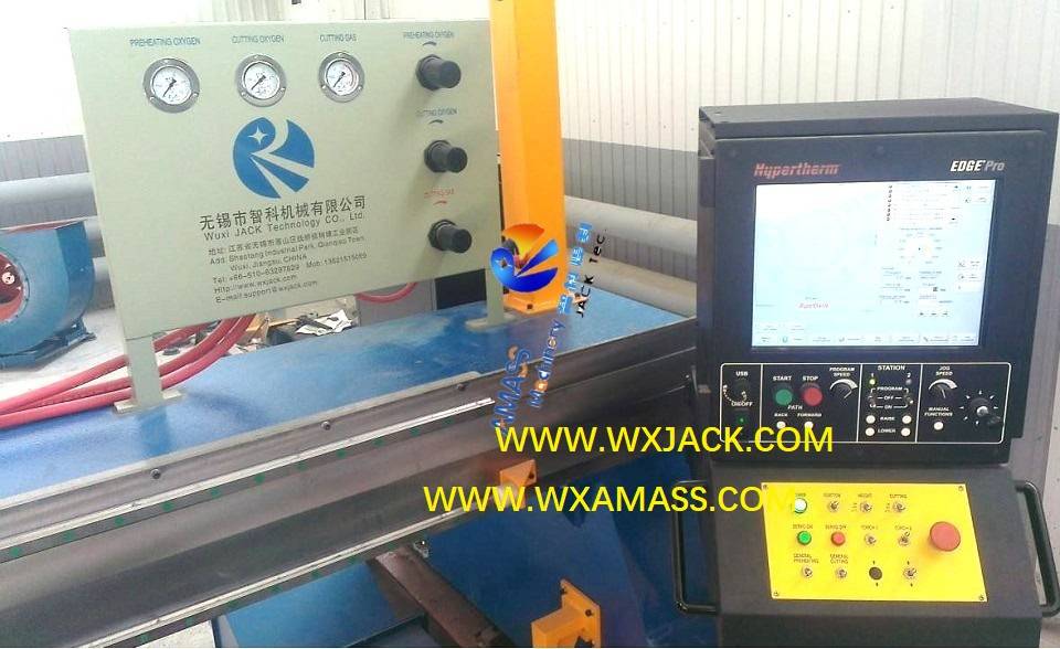 4m Span Single Drive Numerical Control CNC Flame Plate Cutting Machine