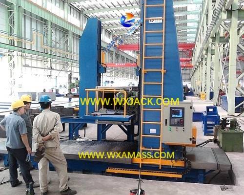 Fig4 CNC Steel Structure BOX I H Beam Pipe End Face Milling Machine 18