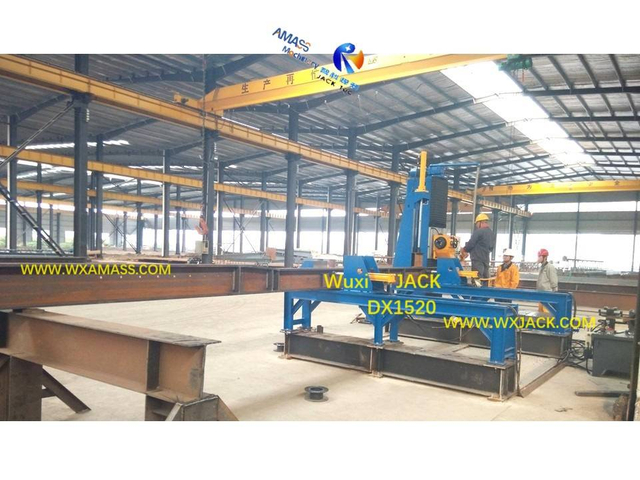 5 Steel Structure BOX I H Beam End Face Milling Machine 130