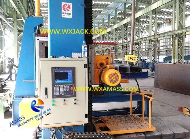 Fig5 CNC Steel Structure H Beam End Face Milling Machine 110