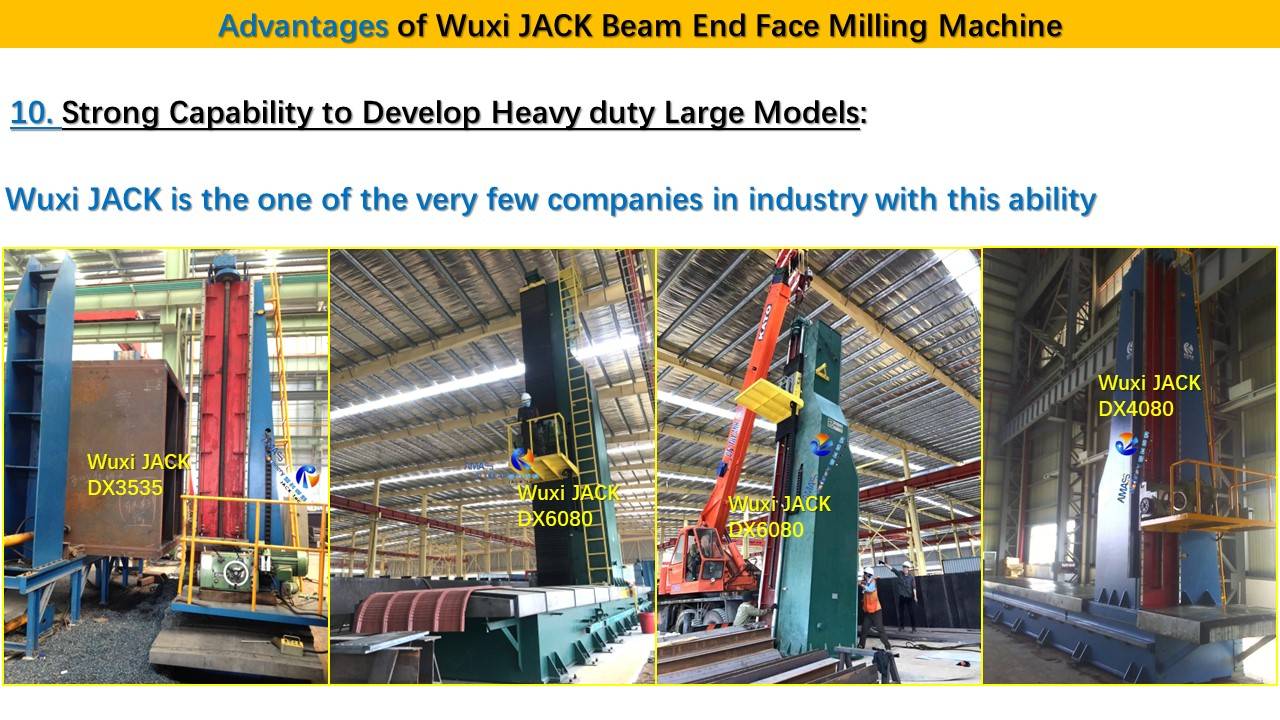 幻灯片11 CNC Steel Structure BOX I H Beam End Face Milling Machine