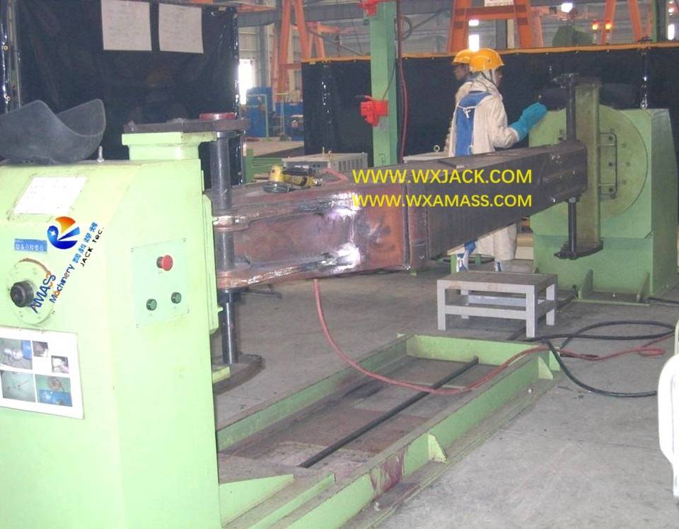 TP30 Two Post Stationary Moving Head And Tail Welding Positioner