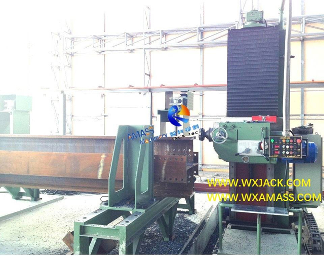 Drilling Function DX1520 Steel Structure Beam End Face Milling Machine