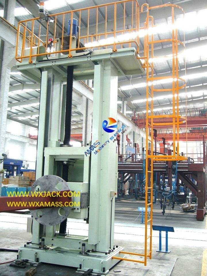 10 Ton Loading Elevating And Revolve Head And Tail Welding Positioning Equipment