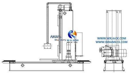 Fig1 - Steel Structure H Beam End Face Milling Machine Support 3 times-31& 45& 53