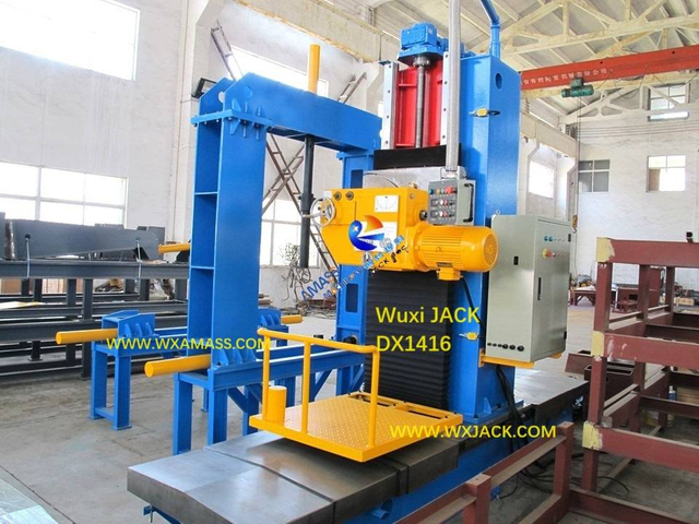 6 Steel Structure BOX I H Beam End Face Milling Machine 28