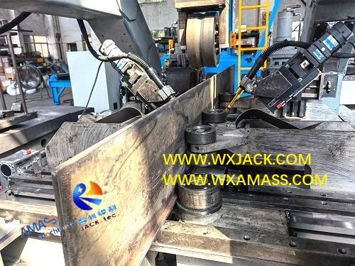 Wuxi JACK Made Shipment a set of PHJ15 T Beam H Beam Assembly Welding Straightening Integral Machine to West Australia