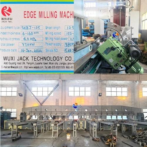 Wuxi JACK make delivery on a set of SXBJ125 Edge Milling Machine to Russia