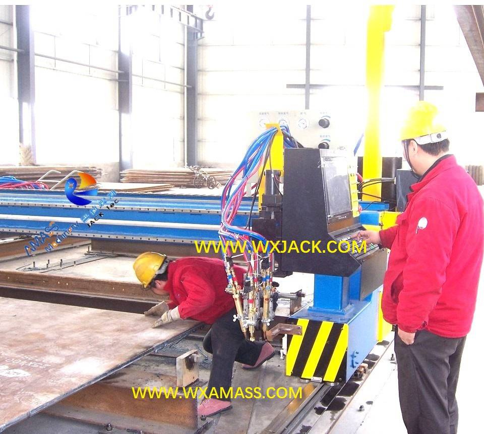 High Speed CG5000 CNC Triple Plate Cutting Machine for Edge Beveling