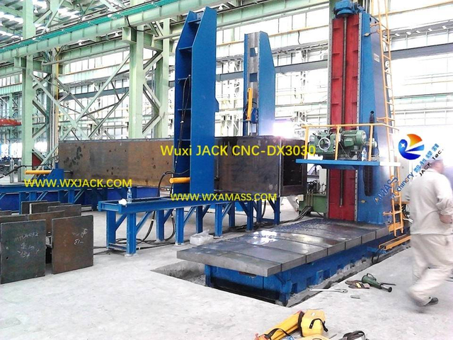 4 Steel Structure BOX I H Beam CNC End Face Milling Machine 39