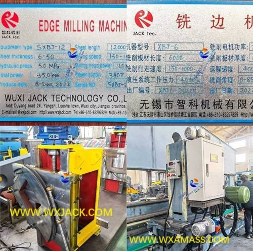 2 sets of Wuxi JACK Plate Edge Milling Machine delivered to Overseas Customers