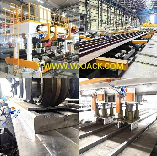 Wuxi JACK Delivers 2 Sets of Important Shipbuilding Purpose Steel Structure Straightening Machine