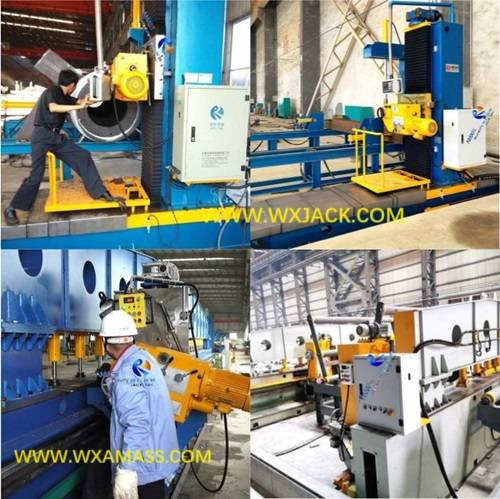 Wuxi JACK Prosperous Business on Metal Structure Beam End Face Edge Milling Machine