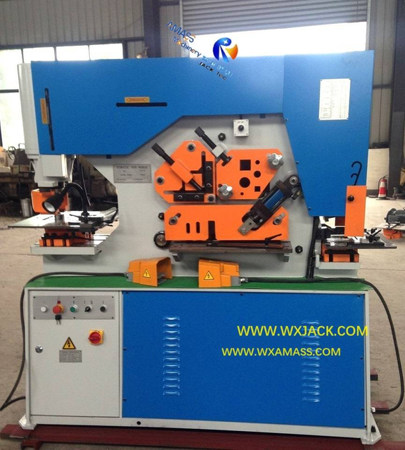 Q35Y-25/30 Hydraulic Combined Steel Metal Punching And Shearing Machine