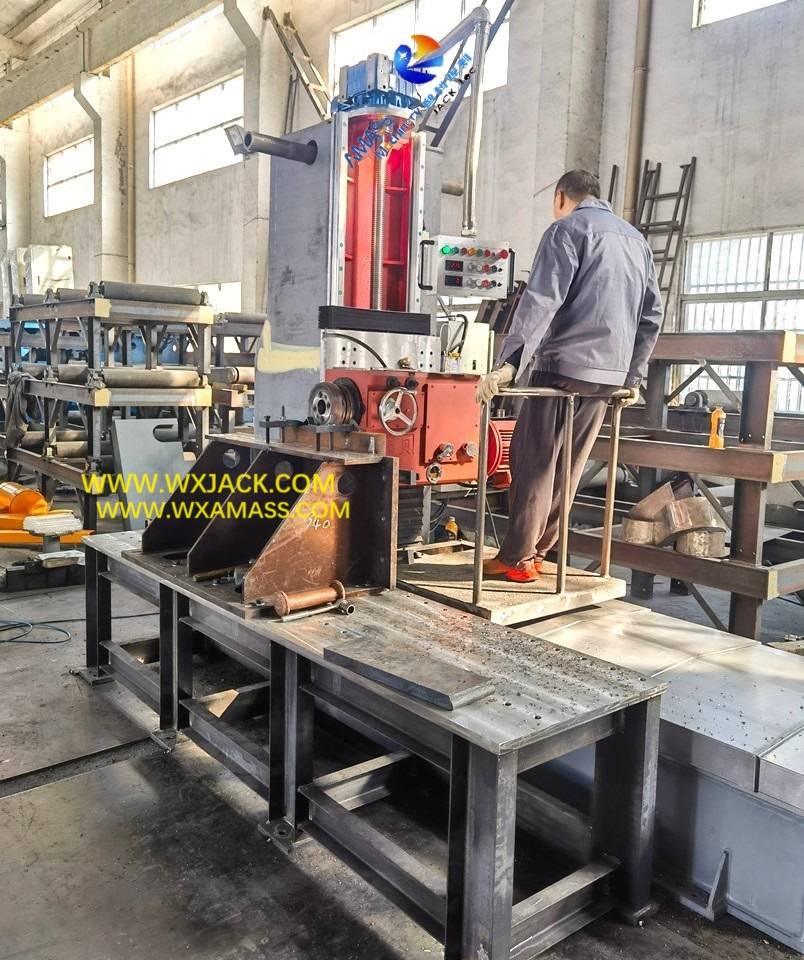 DX0815 Metal Structure Flange Milling Machine with Special Fixture