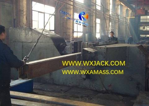 Fig5 Steel Structure BOX H Beam Straightening Horizontal Press