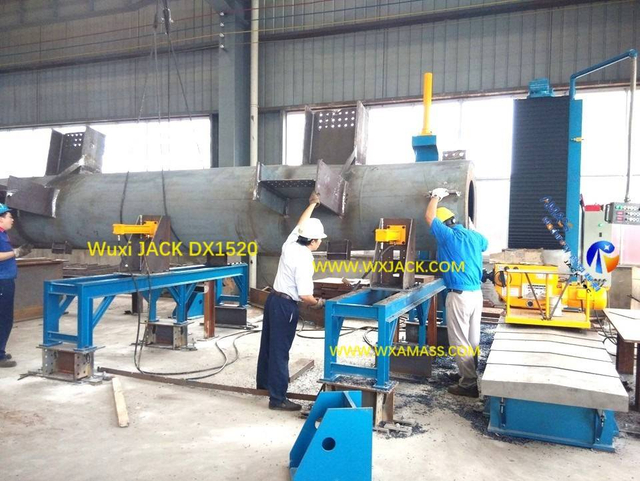 3 Steel Structure BOX I H Beam End Face Milling Machine 33