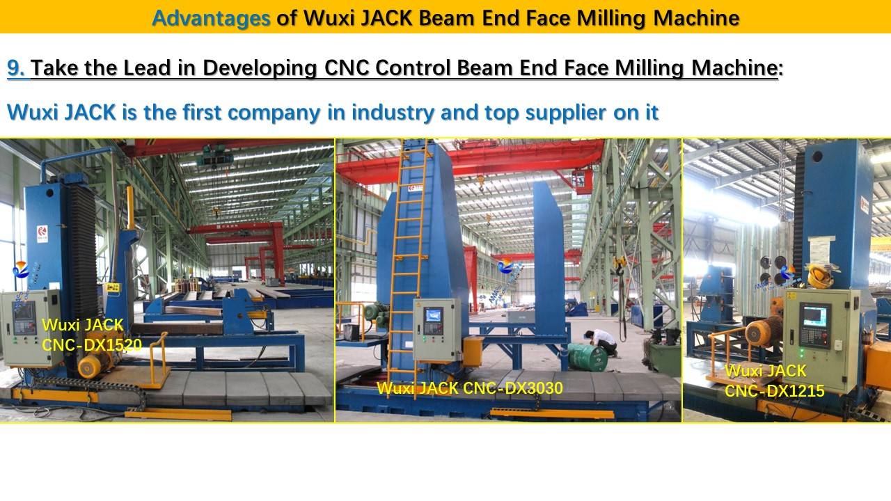 幻灯片10 CNC Steel Structure BOX I H Beam End Face Milling Machine