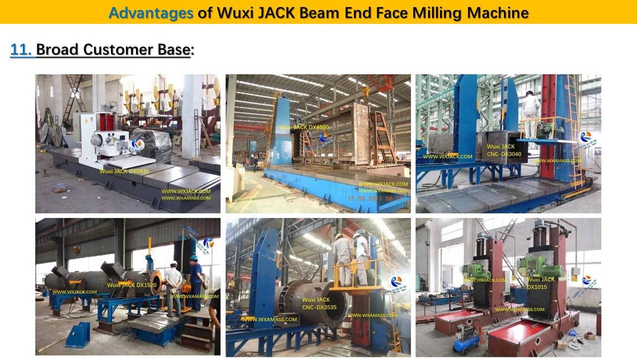 幻灯片15 CNC Steel Structure BOX I H Beam End Face Milling Machine