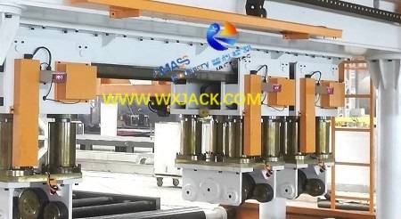 Fig4 Angle Stiffener Steel Structure Straightening Machine