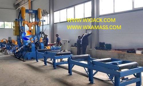 Fig5 H Beam 3 in 1 Assembly Welding Straightening Machine 58