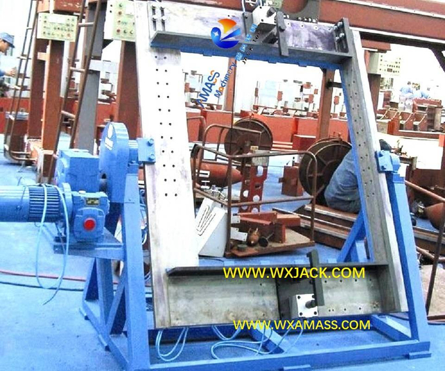 Fig10 BOX Beam Production Line - Baffle Assembly machine