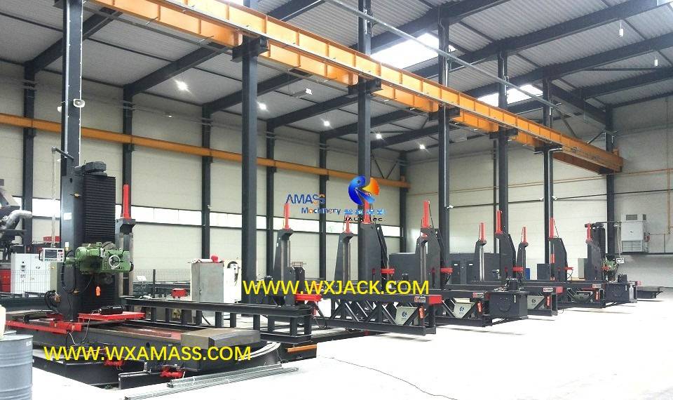 Welding Structure Milling And Facing Center DX1540 for Steel Structure Beam