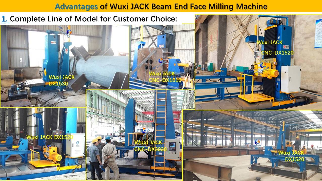 幻灯片2 CNC Steel Structure BOX I H Beam End Face Milling Machine