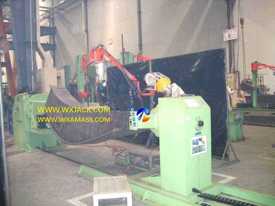 TP30 Two Post Stationary Moving Head And Tail Welding Positioner