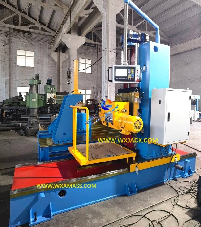 Upgraded And Renovated CNC-DX0815 Steel Structure Flange Milling Machine