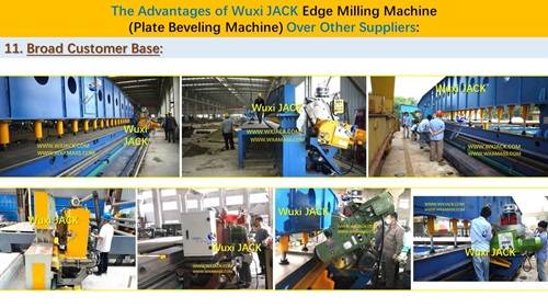 Fig8 Sheet Metal Steel Plate End Edge Milling Machine