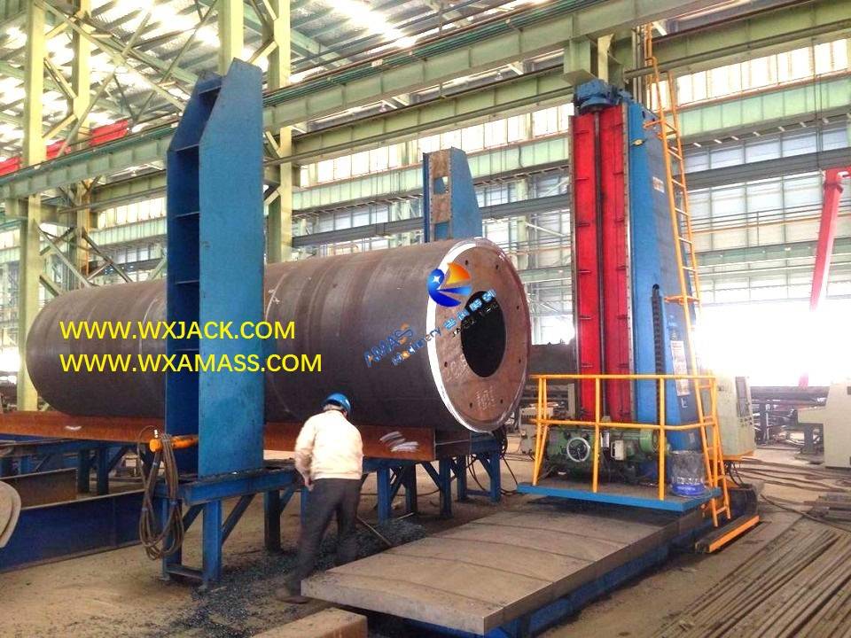 CNC Steel Structure Beam End Face Milling Machine