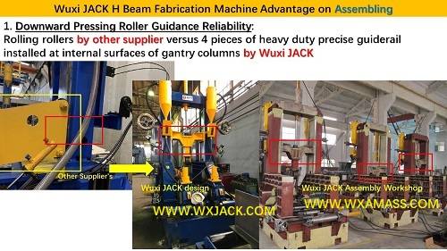 Fig5 H Beam 3 in 1 Assembly Welding Straightening Machine