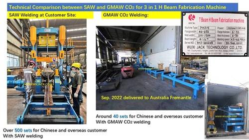 Fig19 Chinese 3 in 1 H Beam Welder Equipment S7
