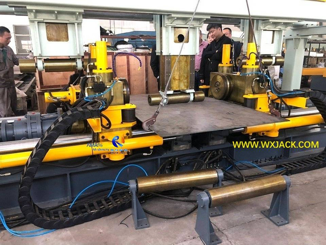RH-3000 High Power Plate Edge Rounding Machine for Shipyard