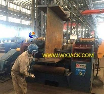 Fig4 Hydraulic I H Beam Flange Straightening Machine 9