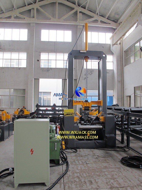 Z18 Self Alignment H Beam Assembly Machine with Manual Tack Welding