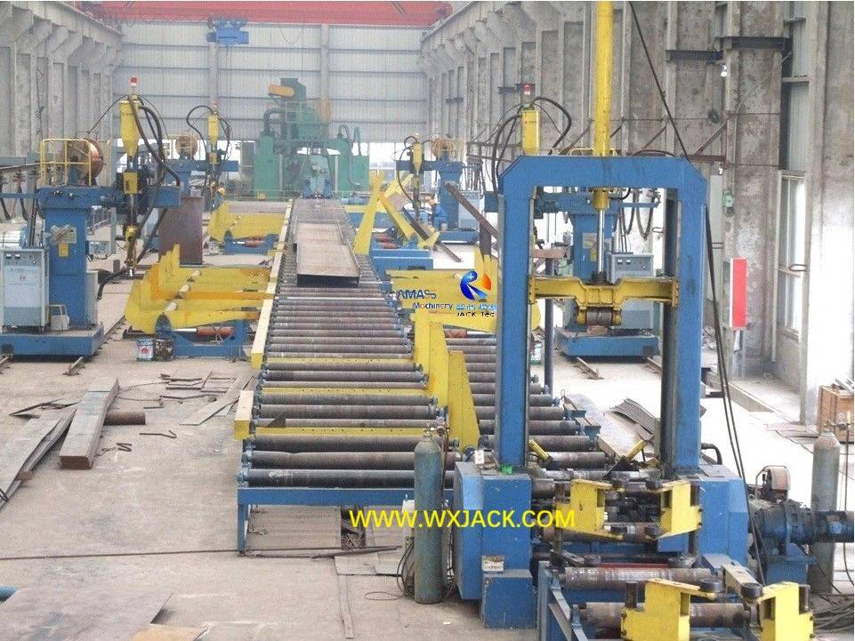 Z15/Z18/Z20 Conventional Size Automatic H Beam Assembly Machine with Tack Welding