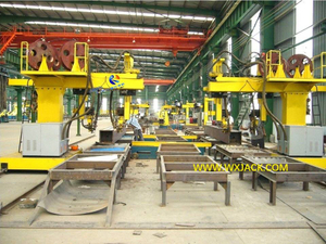 LHC12 Column Structure BOX Beam SAW Welding Machine