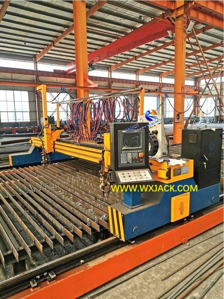 Basic Configuration CG4000 Single Drive CNC Strip Flame Plate Cutting Machine