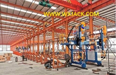Fig5 BOX H Beam T Structure SAW Welding Machine 19