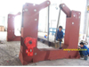 Double Individual U Frame Chain Manipulator Overturning Machine on Steel Structure Beam