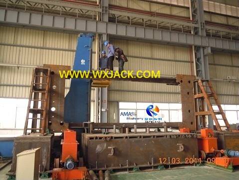 Fig1 Large Steel Structure H BOX Beam End Face Milling Machine 7