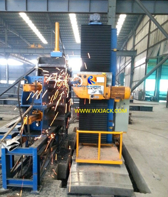 4 Steel Structure BOX H Beam CNC End Face Milling Machine 18