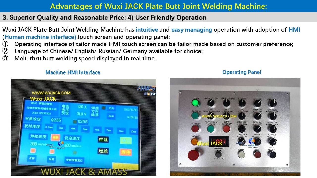 9 Steel Plate Butt Welding Joining Machine