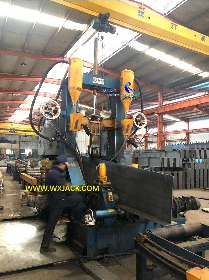 1 3 in 1 H Beam Assembly Welding Straightening Machine 9
