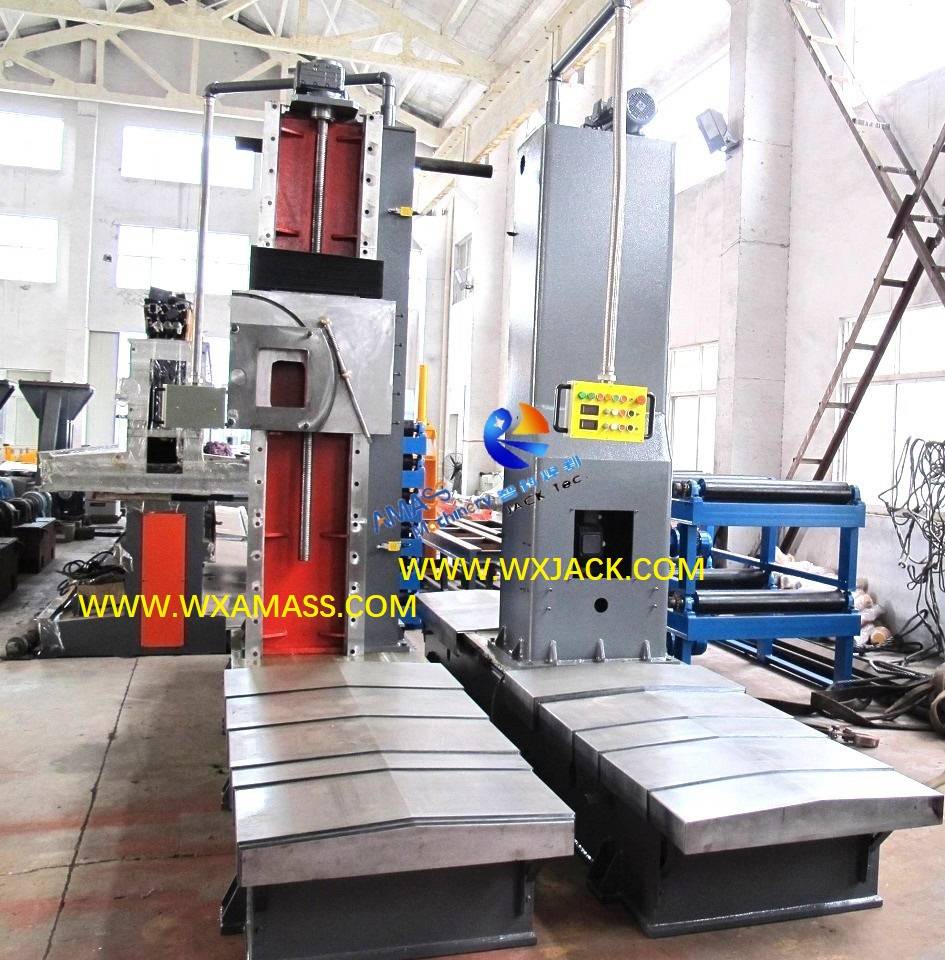 Platform Lifting DX2040 Steel Structure Beam End Face Milling Machine