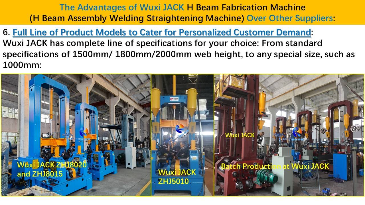 幻灯片8- 3 in 1 Integral Function H Beam Welding Machine